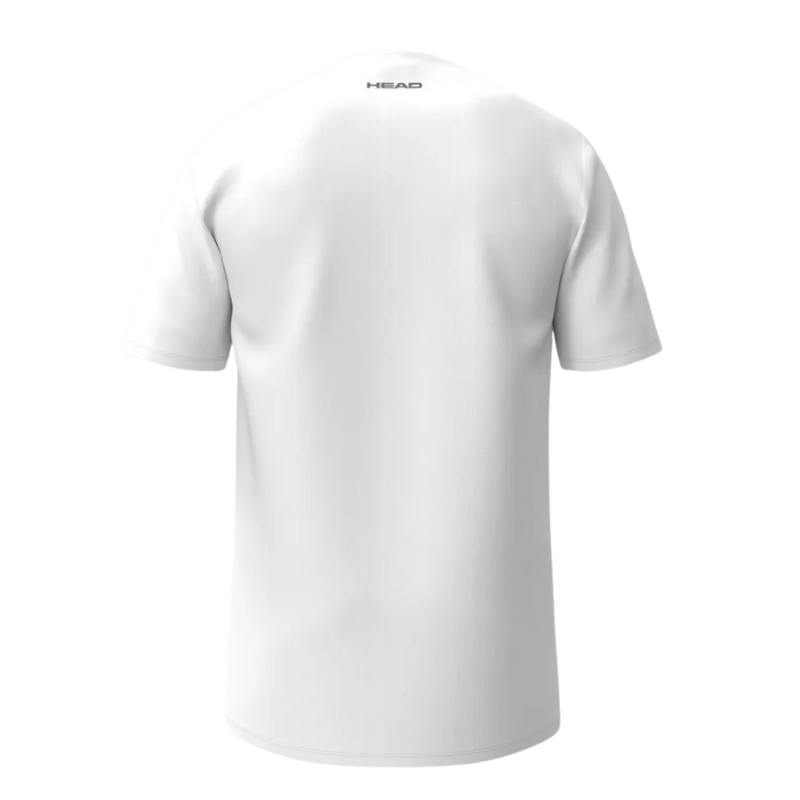 T-shirt Head Simple Blanc