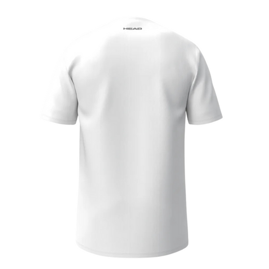 T-shirt Head Simple Blanc