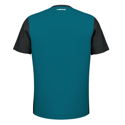 T-shirt Head Slice Bleu