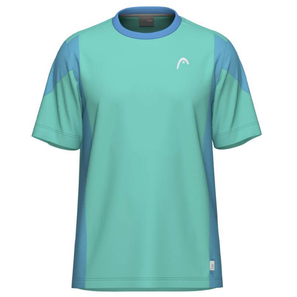 T-shirt Head Slice Vert/Bleu
