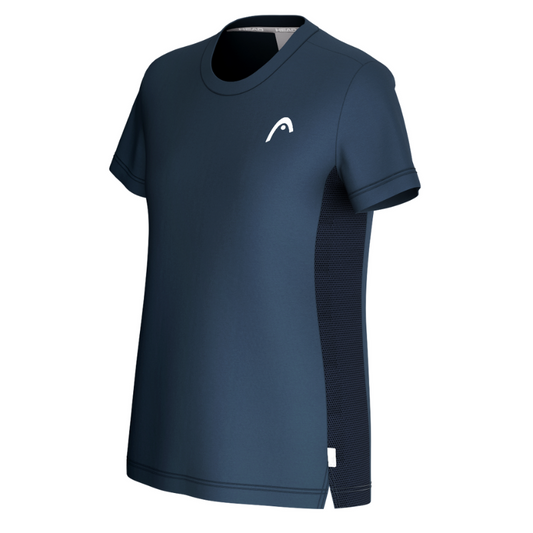 T-shirt Head Tie-Break Bleu Marine Femme
