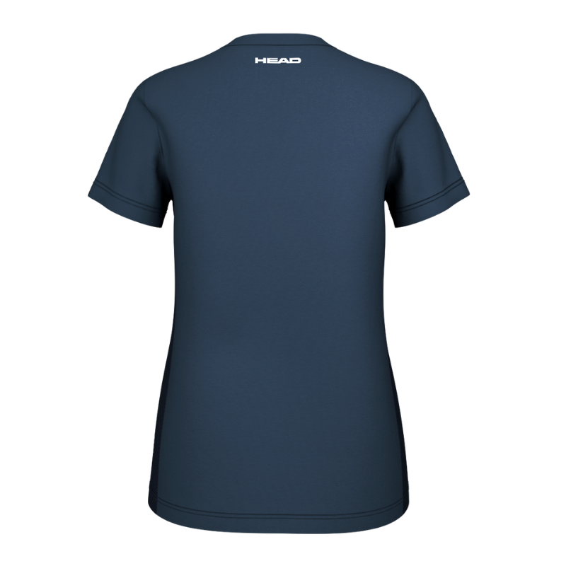T-shirt Head Tie-Break Bleu Marine Femme