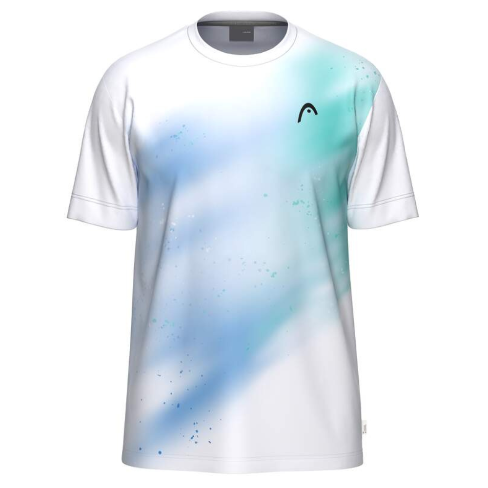 T-shirt Head Topspin Blanc/Vert