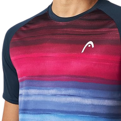 T-shirt Head Topspin Marine