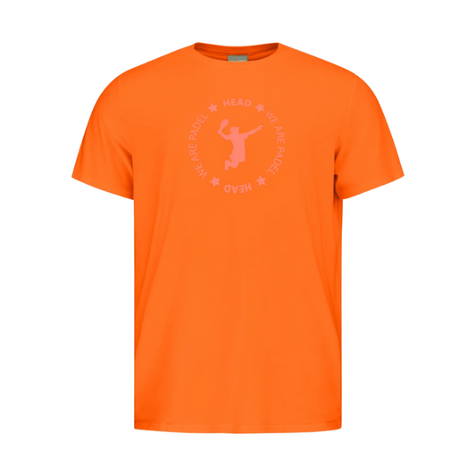 T-shirt Head We Are Padel Orange Junior