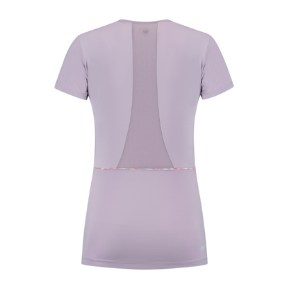 T-shirt K-Swiss Hypercourt Advantage Tee Violet Femme