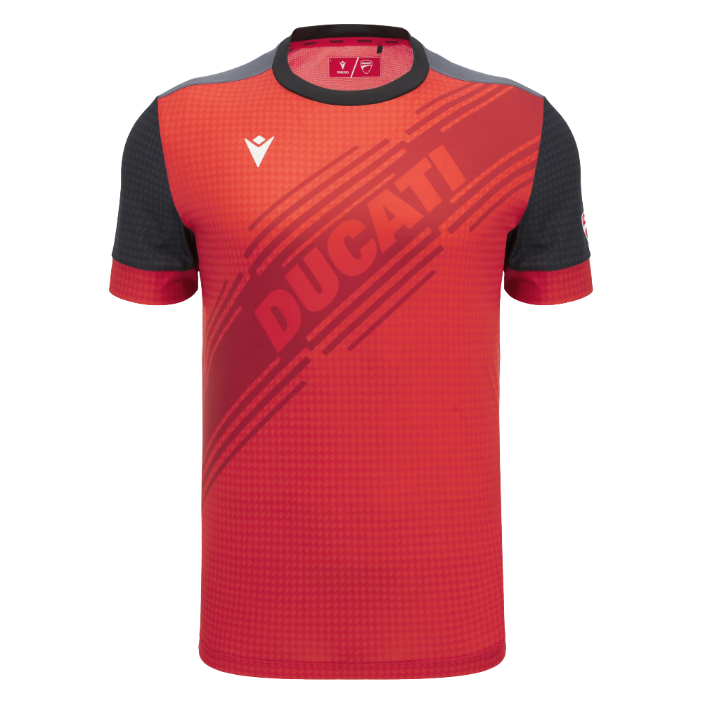 T-shirt Macron x Ducati Rouge
