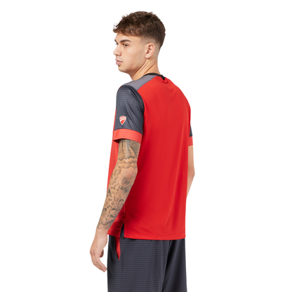 T-shirt Macron x Ducati Rouge