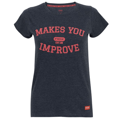 T-shirt Nox Basic Bleu Marine Femme