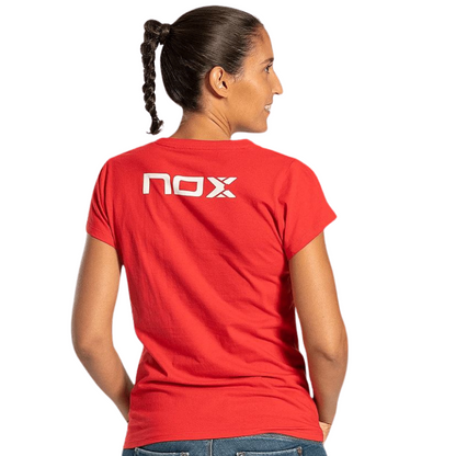 T-shirt Nox Basic Rouge Femme