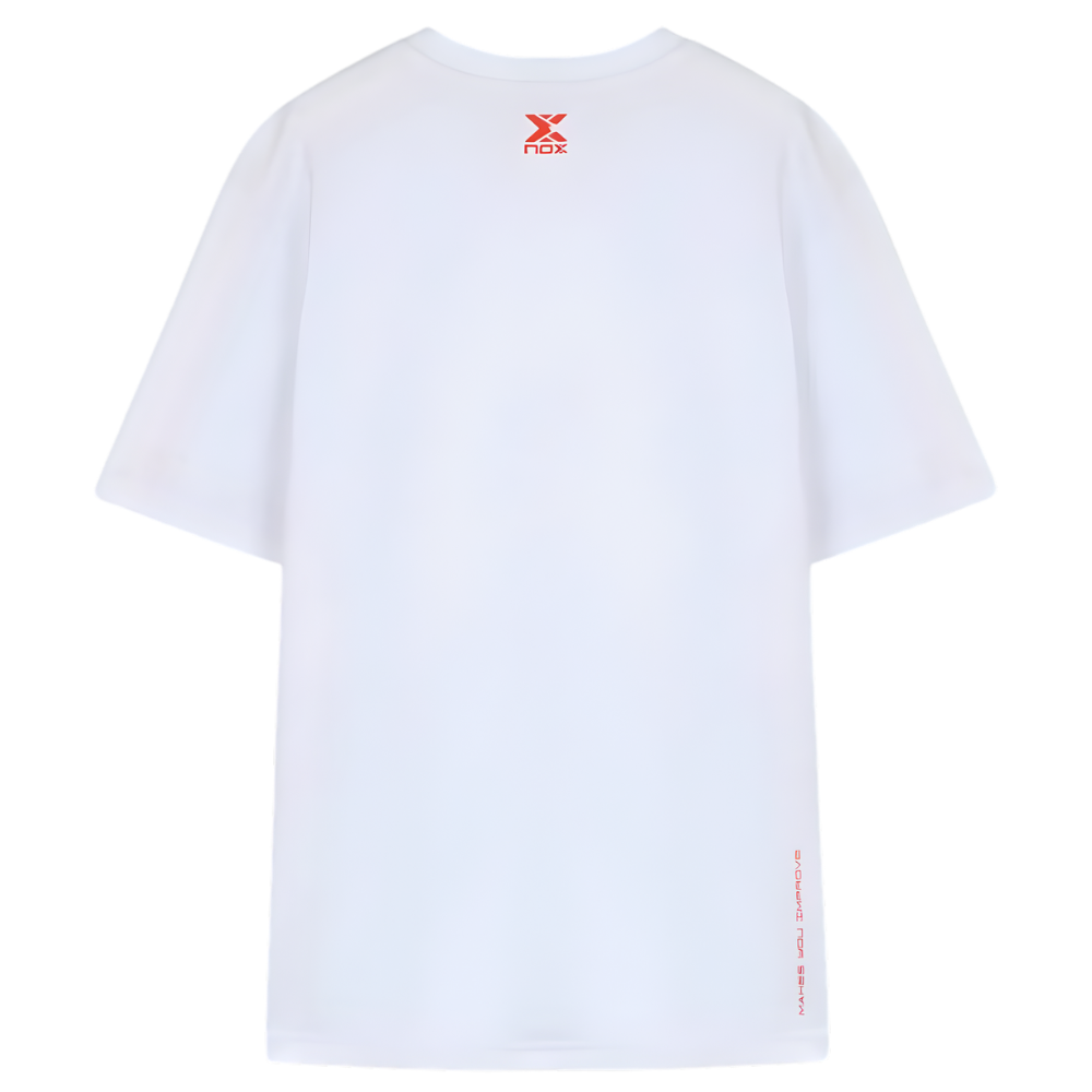 T-shirt Nox Corp Blanc - Esprit Padel Shop