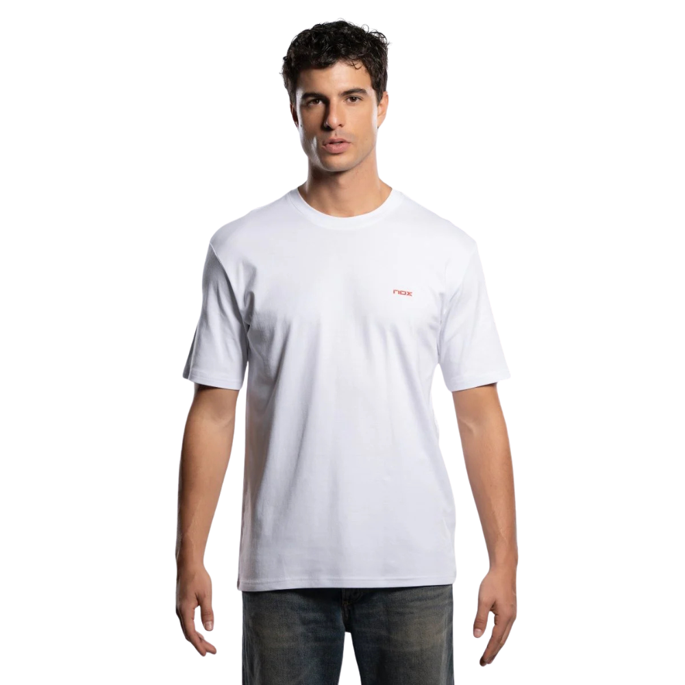T-shirt Nox Corp Blanc - Esprit Padel Shop