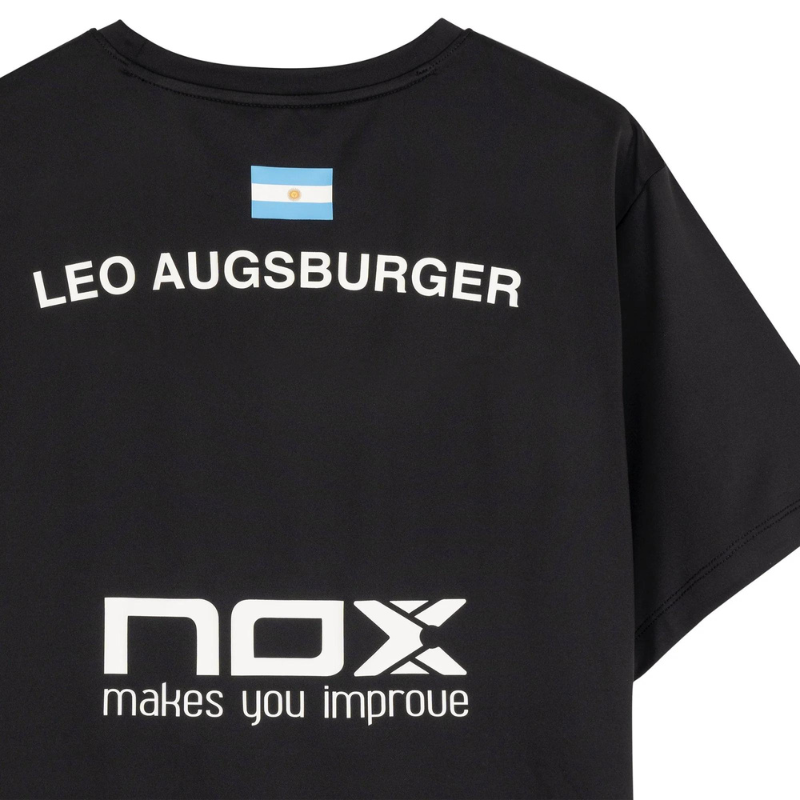 T-shirt Nox Replica Leo Augsburger LA10 Noir 2025