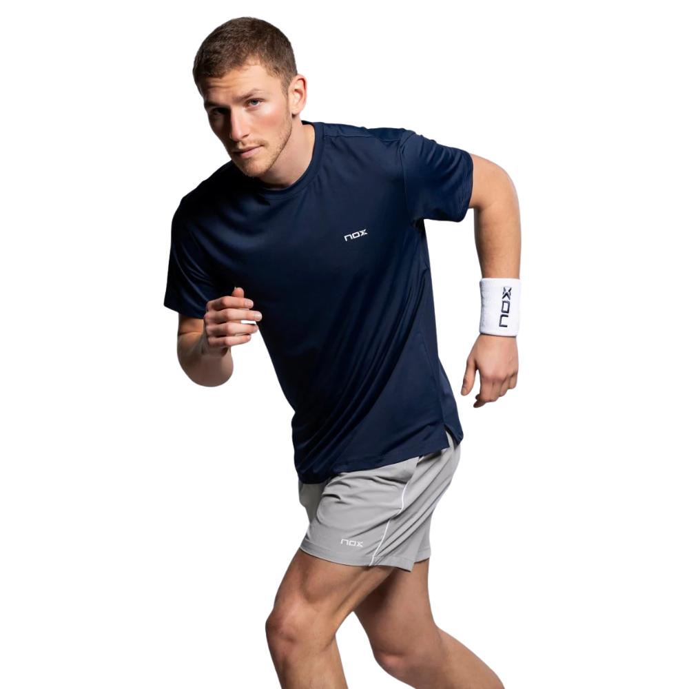 T-shirt Nox Team Bleu Marine 2026 - Esprit Padel Shop