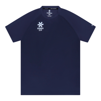 T-shirt Osaka Training Sleeves Bleu Marine