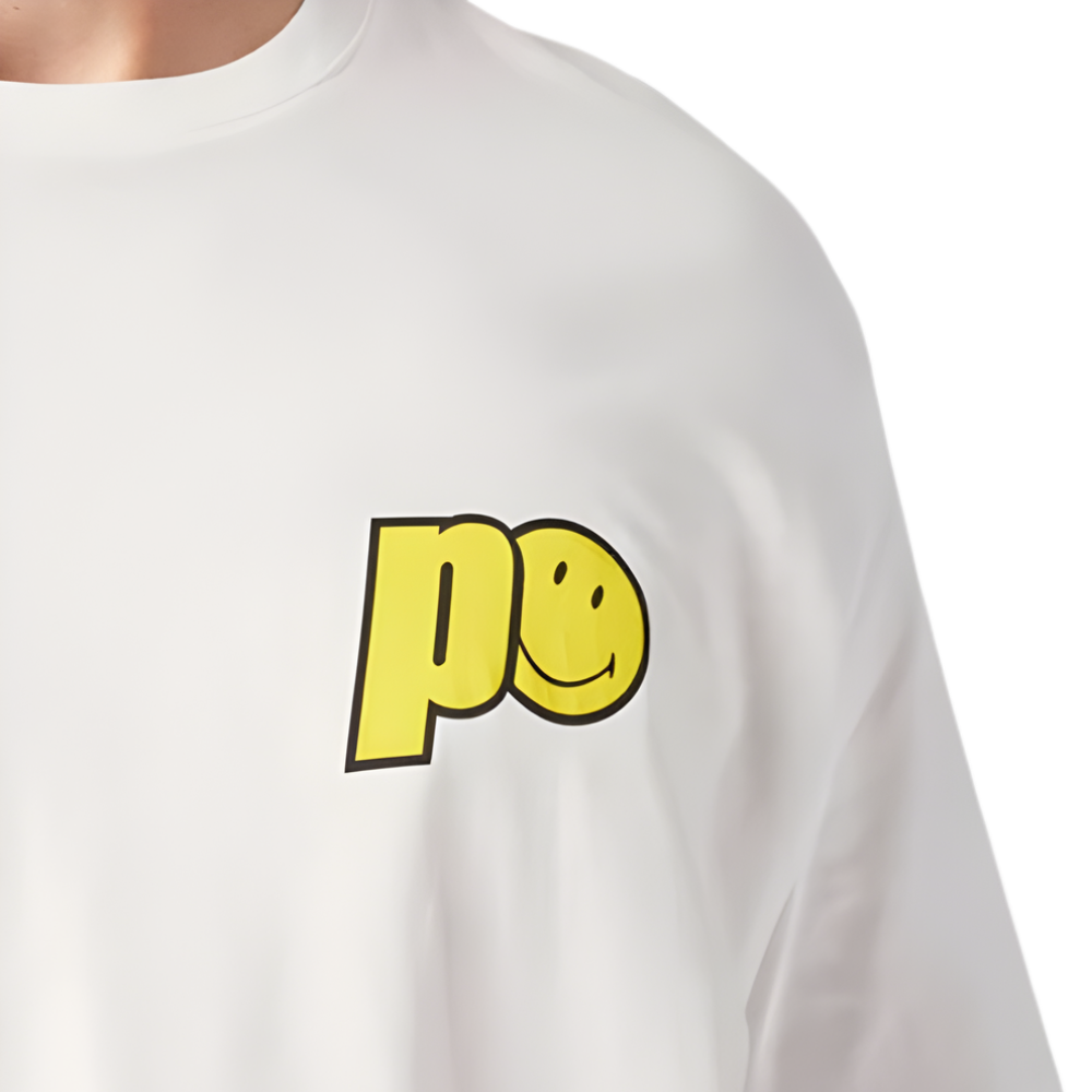 T-shirt Prince X Smiley Balls Can Blanc