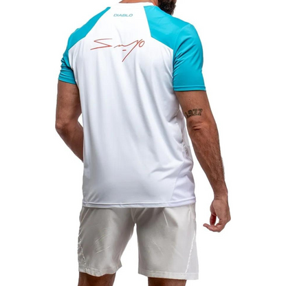 T-shirt Siux Diablo Sanyo FW24 Blanc