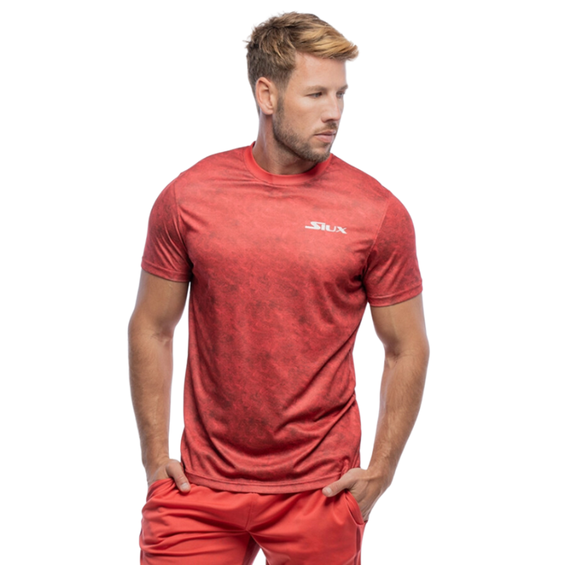 T-shirt Siux Jamming Rouge
