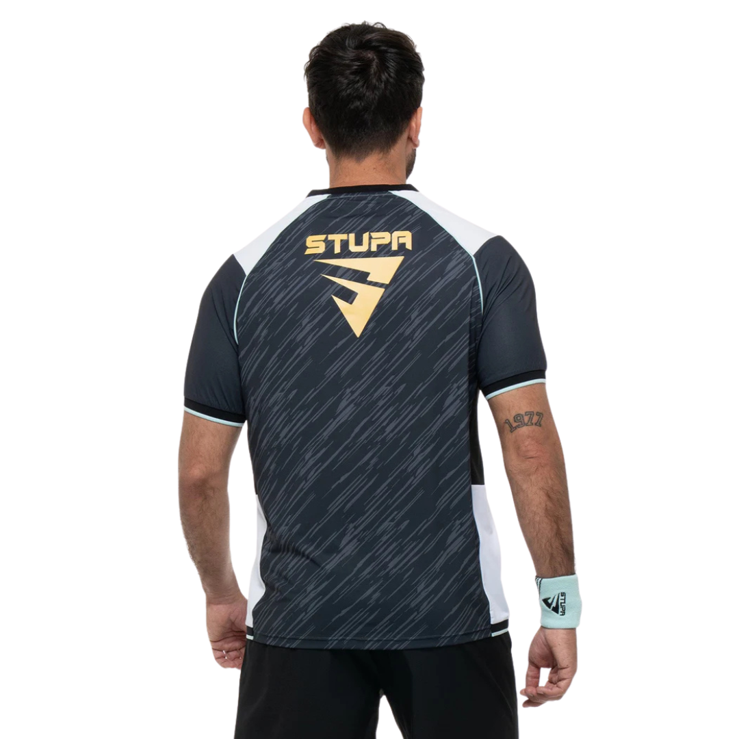 T-shirt Siux Replica Electra Stupa Noir 2025