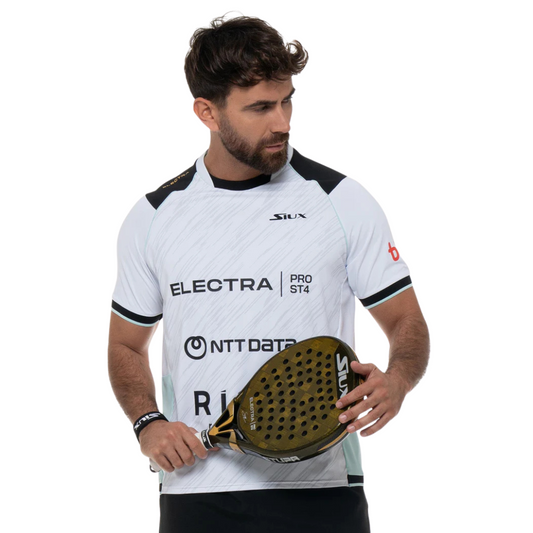 T-shirt Siux Replica Electra Stupa Officiel Blanc 2025