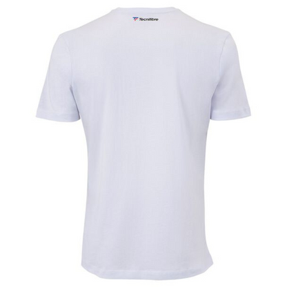 T-shirt Tecnifibre Team Coton Tee Blanc