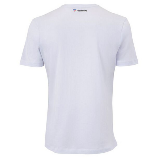 T-shirt Tecnifibre Team Coton Tee Blanc