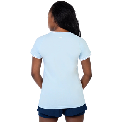 T-shirt Tecnifibre Team Stretch Bleu Femme