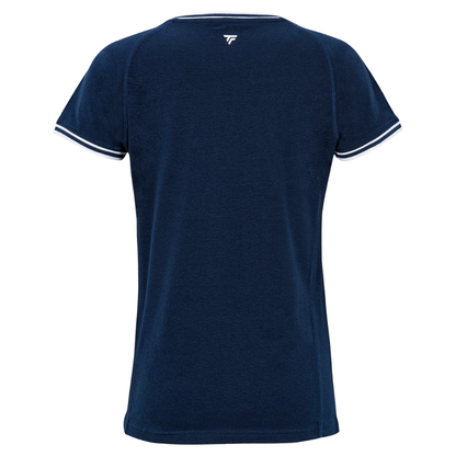 T-shirt Tecnifibre Team Stretch Bleu Marine Femme