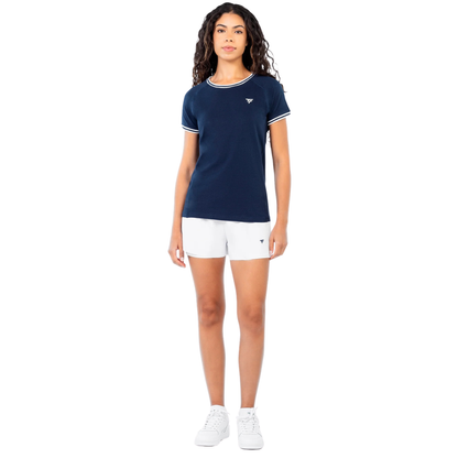 T-shirt Tecnifibre Team Stretch Bleu Marine Femme