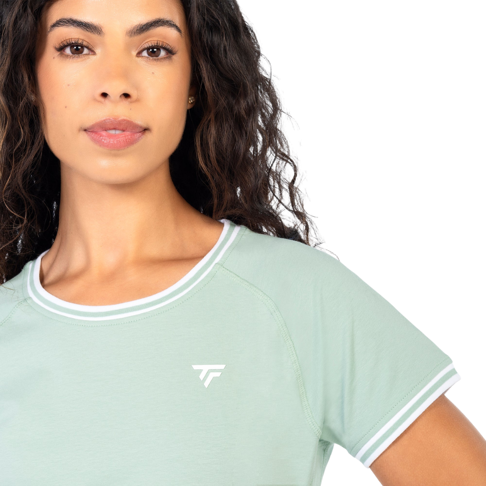 T-shirt Tecnifibre Team Stretch Vert Femme