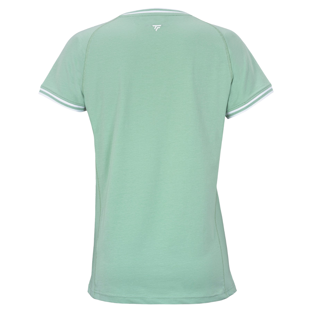 T-shirt Tecnifibre Team Stretch Vert Femme