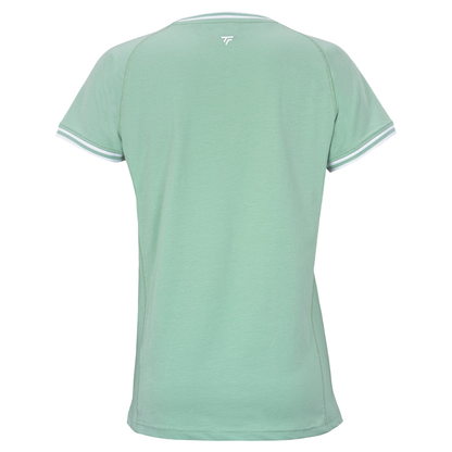 T-shirt Tecnifibre Team Stretch Vert Femme