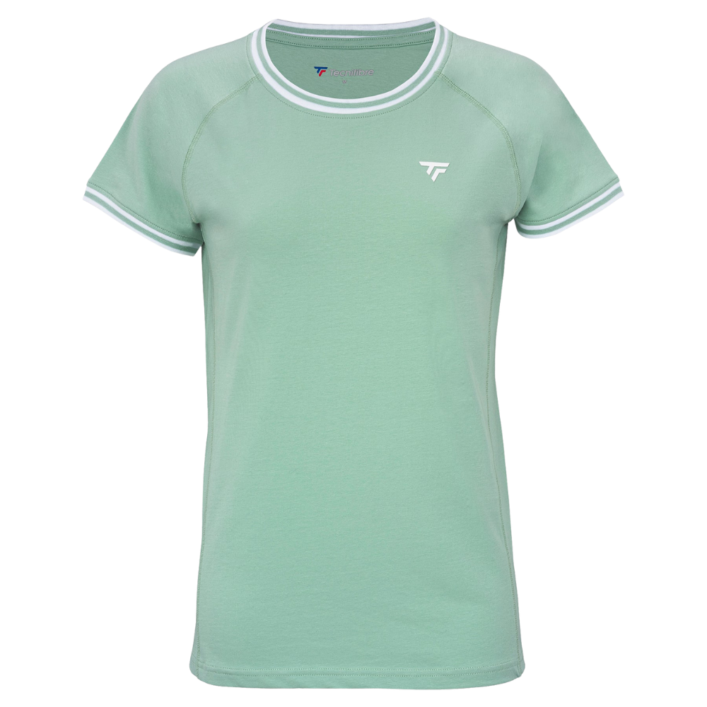 T-shirt Tecnifibre Team Stretch Vert Femme