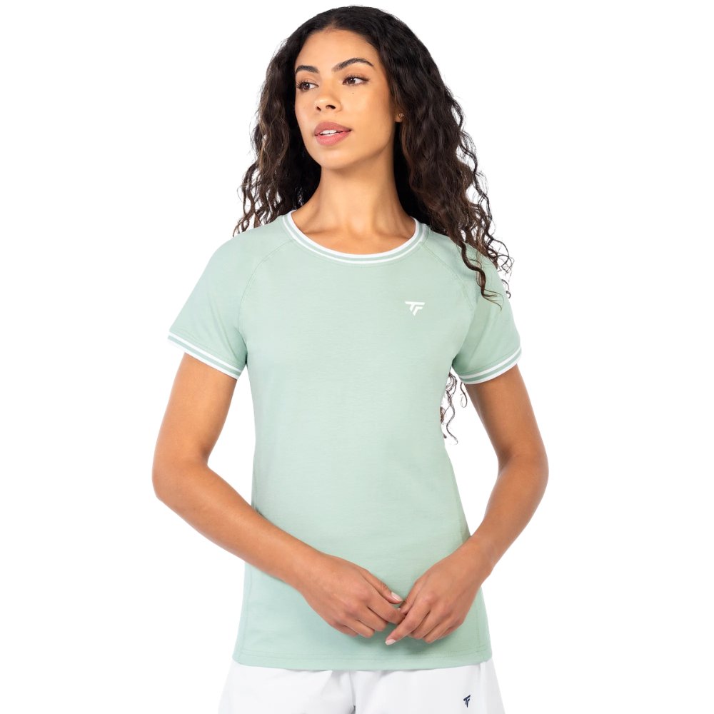 T-shirt Tecnifibre Team Stretch Vert Femme