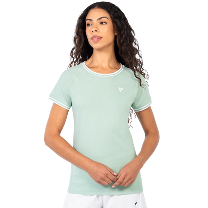 T-shirt Tecnifibre Team Stretch Vert Femme