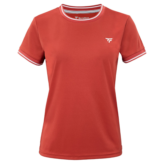 T-shirt Tecnifibre Team Tech Rouge Femme