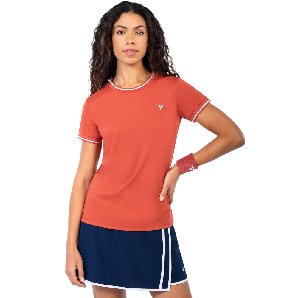 T-shirt Tecnifibre Team Tech Rouge Femme