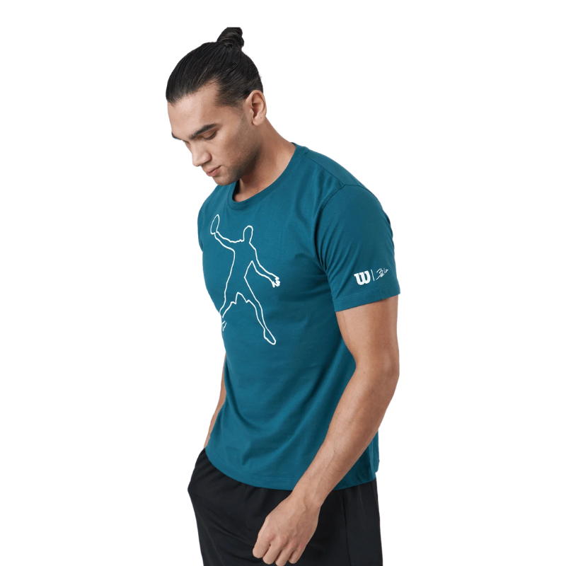 T-shirt Wilson Bela Tech Tee II Bleu