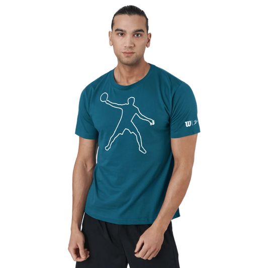 T-shirt Wilson Bela Tech Tee II Bleu