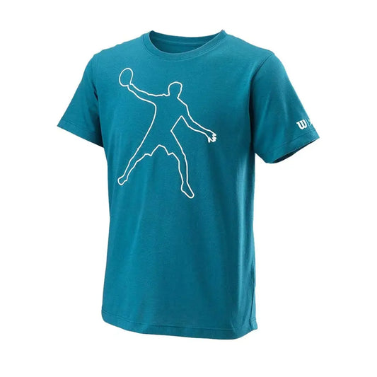 T-shirt Wilson Bela Tech Tee II Bleu