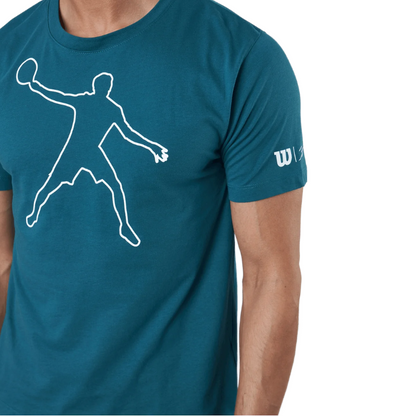 T-shirt Wilson Bela Tech Tee II Bleu