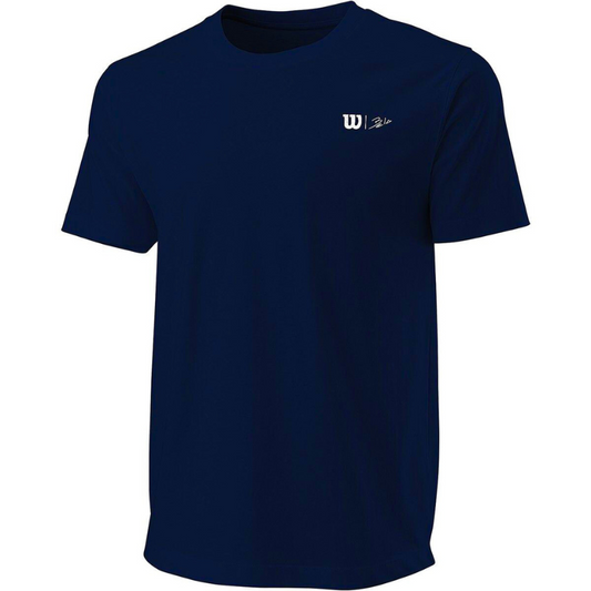 T-shirt Wilson Bela Tech Tee Bleu Marine