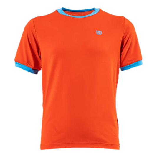 T-shirt Wilson Compétition Crew Rouge