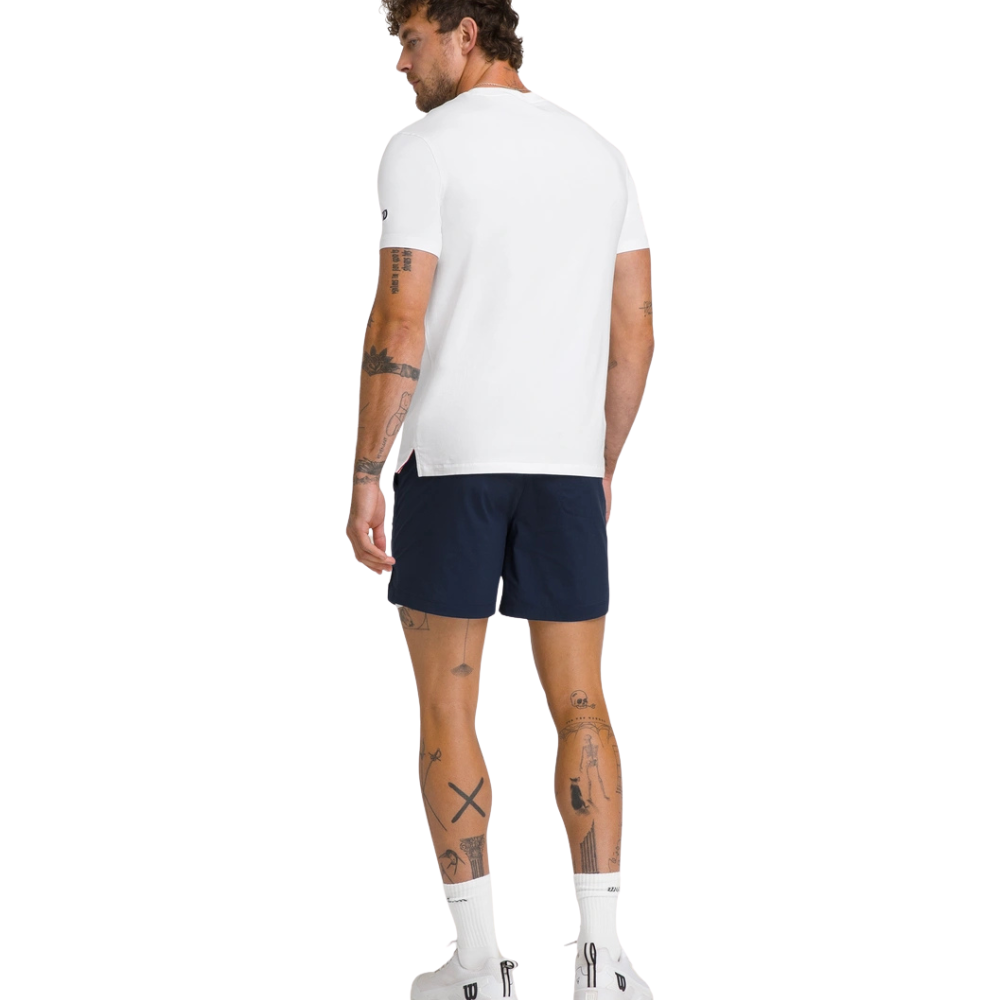 T-shirt Wilson Easy Street Tee Blanc