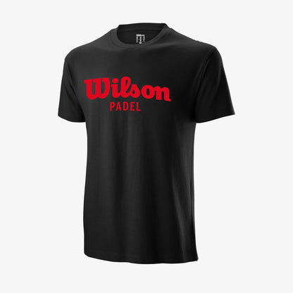 T-shirt Wilson Padel Script Noir
