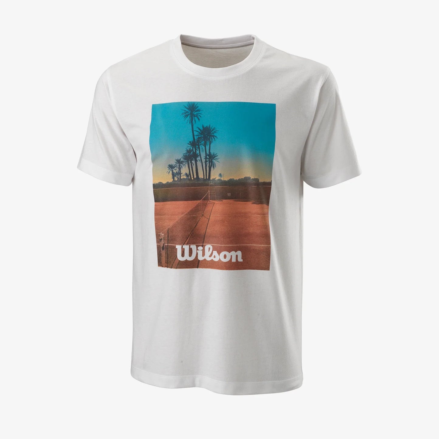 T-shirt Wilson Scenic Tech Blanc