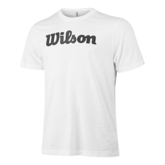 T-shirt Wilson Script Tech Tee Blanc Femme