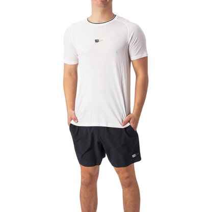 T-shirt Wilson Seamless Crew 2.0 Blanc