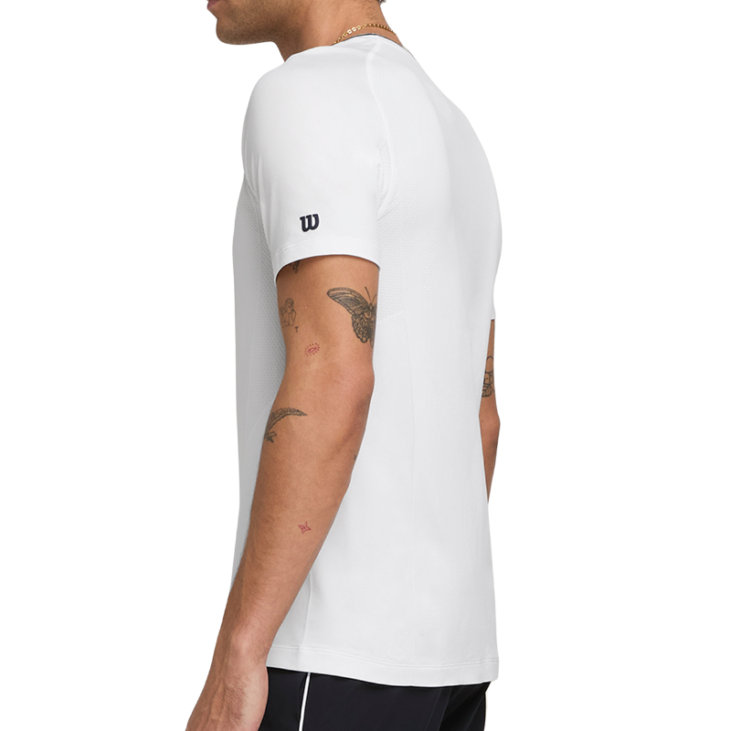 T-shirt Wilson Seamless Crew Blanc