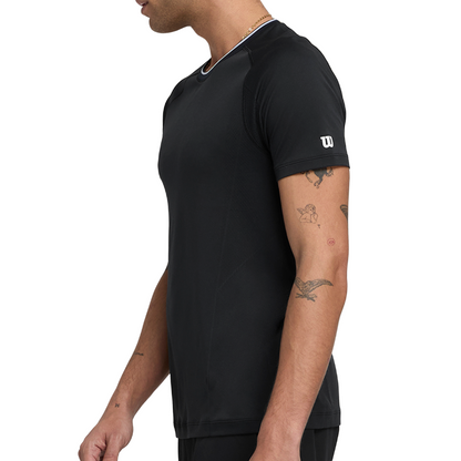 T-shirt Wilson Seamless Crew Noir